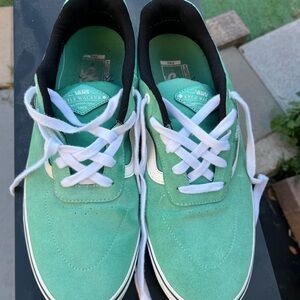 Vans Pro Skate Shoes - Black and Teal